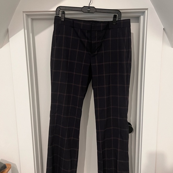 Banana Republic Windowpane Straight Leg Pants - Picture 1 of 8